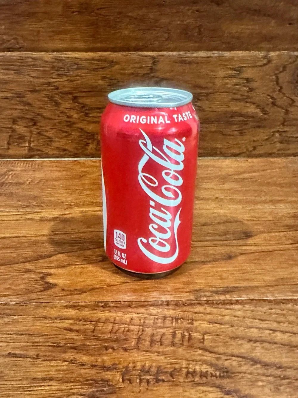 Coca-Cola Red Stash Can with White Script Logo